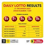 happy lottery result